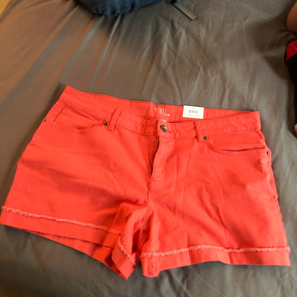 Pink shorts